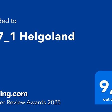 107_1 Helgoland Leilighet Wilhelmshaven Eksteriør bilde